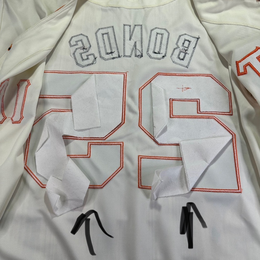 NWT SAN FRANCISCO GIANTS BARRY BONDS MAJESTIC JERSEY SIZE 50 - Picture 2 of 16